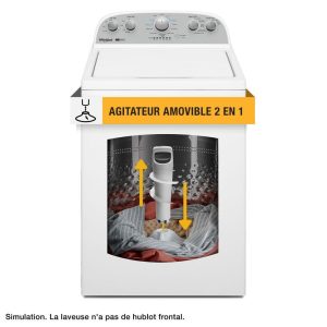 WHIRLPOOL WTW4957PW 3.8-3.9 Cu. Ft. Whirlpool® Top Load Washer with Removable Agitator - Image 25