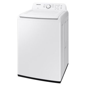 SAMSUNG WA41A3000AW 4.1 cu. ft. Capacity Top Load Washer with Soft-Close Lid and 8 Washing Cycles in White - Image 3