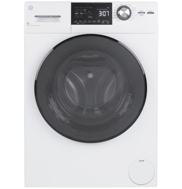 GE APPLIANCES GFQ14ESSNWW GE® 24" 2.4 cu. ft.Capacity Front Load Washer/Condenser Dryer Combo