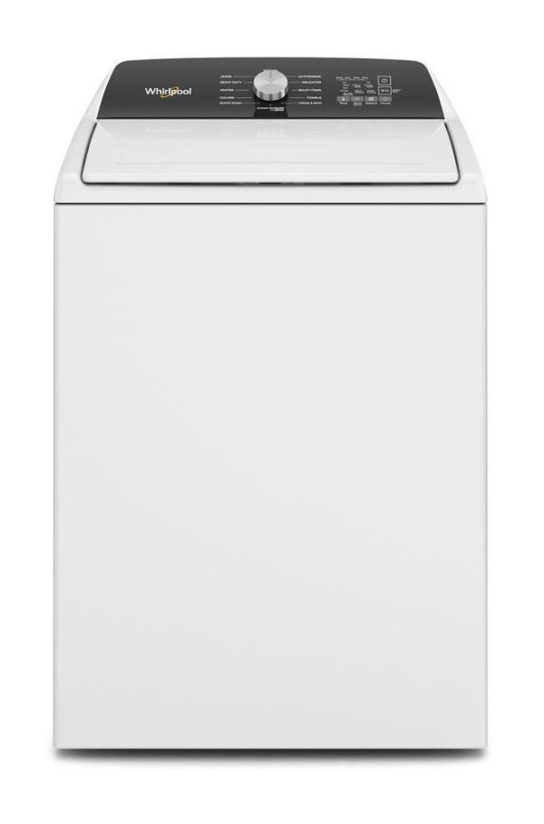 WHIRLPOOL WTW5015LW 4.5 Cu. Ft. Top Load Agitator Washer with Built-In Faucet
