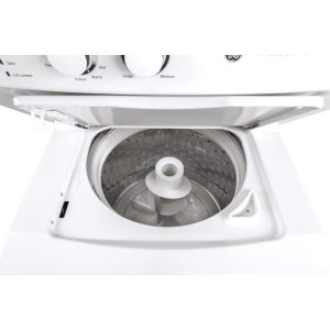 GE APPLIANCES GUD27ESSMWW GE Unitized Spacemaker® 3.8 cu. ft. Capacity Washer with Stainless Steel Basket and 5.9 cu. ft. Capacity Electric Dryer - Image 52