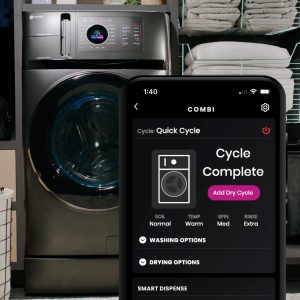 GE APPLIANCES PFQ97HSPVDS GE Profile™ 4.8 cu. ft. Capacity UltraFast Combo with Ventless Heat Pump Technology Washer/Dryer - Image 7