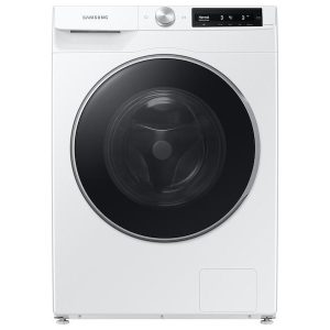 SAMSUNG WW25B6900AW 2.5 cu. ft. Compact Front Load Washer with AI Smart Dial and Super Speed Wash in White