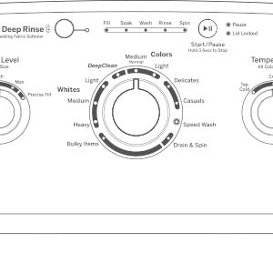 GE APPLIANCES GTW325ASWWW GE(R) 4.0 cu. ft. Capacity Washer with Stainless Steel Basket and Water Level Control​ - Image 26