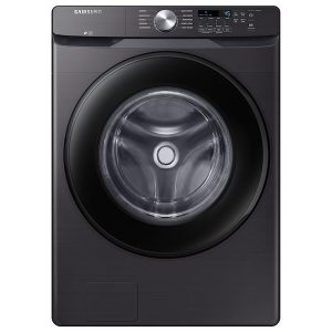 SAMSUNG WF45T6000AV 4.5 cu. ft. Front Load Washer with Vibration Reduction Technology+ in Brushed Black