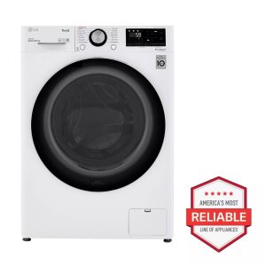 LG WM3555HWA 2.3 CF 24 IN COMPACT FRONT LOAD WASHER DRYER COMBO  WHITE - Image 33
