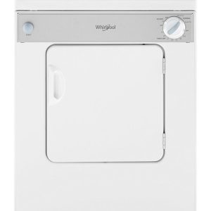 WHIRLPOOL LDR3822PQ 3.4 cu. ft. Compact Top Load Dryer with Flexible Installation
