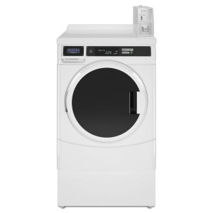 WHIRLPOOL CGD9160GW 27" Commercial Gas Front-Load Dryer, Non-Vend White - Image 4