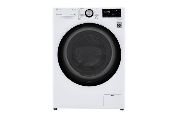 LG WM3555HWA 2.3 CF 24 IN COMPACT FRONT LOAD WASHER DRYER COMBO  WHITE