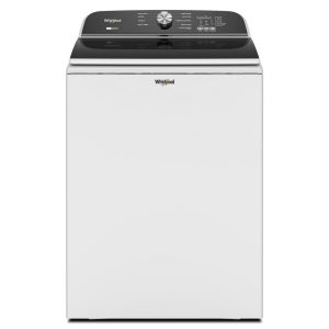 WHIRLPOOL WTW6157PW 5.2-5.3 Cu. Ft. Whirlpool® Top Load Washer with Removable Agitator