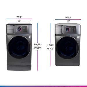 GE APPLIANCES PFQ97HSPVDS GE Profile™ 4.8 cu. ft. Capacity UltraFast Combo with Ventless Heat Pump Technology Washer/Dryer - Image 22