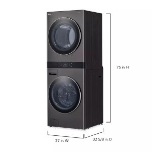 LG WKEX300HBA LG WashTower™ Smart Front Load 5.0 cu. ft. Washer and 7.4 cu. ft. Electric Dryer with AI DD 2.0 & ezDispense® - Image 29