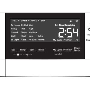 GE APPLIANCES GFW148SSMWW GE® 24" 2.4 Cu. Ft. ENERGY STAR® Front Load Washer with Steam - Image 45