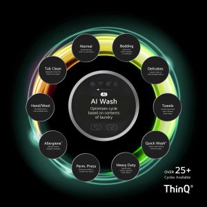 LG WM5700HVA 4.5 cu.ft. Smart Front Load Washer with TurboWash® 360(degree), Built-In Intelligence and ezDispense® - Image 20