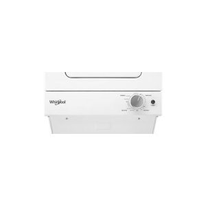 WHIRLPOOL WET4124HW 1.6 cu.ft, 120V/20A Electric Stacked Laundry Center with 6 Wash cycles and Wrinkle Shield - Image 6