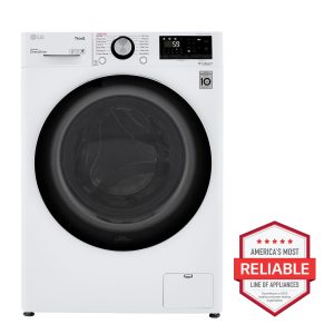 LG WM3555HWA 2.3 CF 24 IN COMPACT FRONT LOAD WASHER DRYER COMBO  WHITE - Image 32