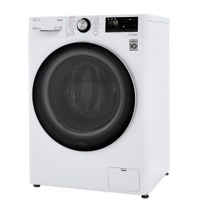 LG WM3555HWA 2.3 CF 24 IN COMPACT FRONT LOAD WASHER DRYER COMBO  WHITE - Image 3
