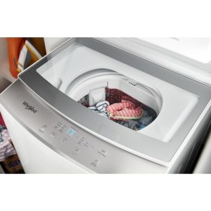 WHIRLPOOL WET4124HW 1.6 cu.ft, 120V/20A Electric Stacked Laundry Center with 6 Wash cycles and Wrinkle Shield - Image 52
