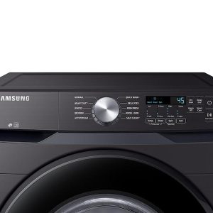 SAMSUNG WF45T6000AV 4.5 cu. ft. Front Load Washer with Vibration Reduction Technology+ in Brushed Black - Image 2