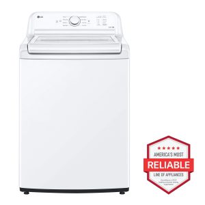 LG WT6105CW 4.1 cu. ft. Capacity Top Load Washer with Agitator and SlamProof Glass Lid - Image 5