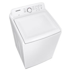 SAMSUNG WA41A3000AW 4.1 cu. ft. Capacity Top Load Washer with Soft-Close Lid and 8 Washing Cycles in White - Image 5
