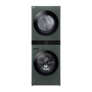 LG WKEX200HGA Single Unit Front Load LG WashTower™ with Center Control™ 4.5 cu. ft. Washer and 7.4 cu. ft. Electric Dryer