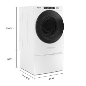 WHIRLPOOL WFC682CLW 4.5 Cu. Ft. Ventless All In One Washer Dryer - Image 11