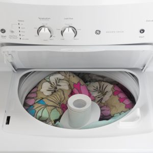 GE APPLIANCES GUD27ESSMWW GE Unitized Spacemaker® 3.8 cu. ft. Capacity Washer with Stainless Steel Basket and 5.9 cu. ft. Capacity Electric Dryer - Image 12