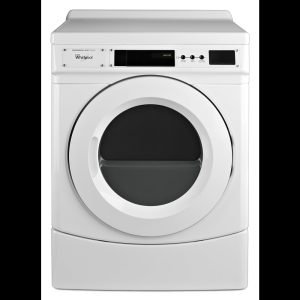 WHIRLPOOL CGD9160GW 27" Commercial Gas Front-Load Dryer, Non-Vend White - Image 6