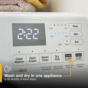 WHIRLPOOL WFC682CLW 4.5 Cu. Ft. Ventless All In One Washer Dryer - Image 30