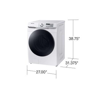 SAMSUNG WF45B6300AW 4.5 cu. ft. Large Capacity Smart Front Load Washer with Super Speed Wash in White - Image 27