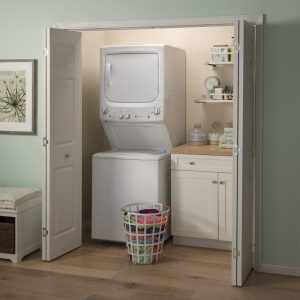 GE APPLIANCES GUD27ESSMWW GE Unitized Spacemaker® 3.8 cu. ft. Capacity Washer with Stainless Steel Basket and 5.9 cu. ft. Capacity Electric Dryer - Image 62