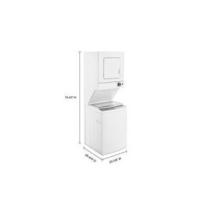 WHIRLPOOL WET4124HW 1.6 cu.ft, 120V/20A Electric Stacked Laundry Center with 6 Wash cycles and Wrinkle Shield - Image 14