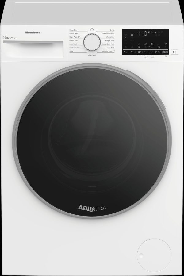 BLOMBERG APPLIANCES WM98220SX New 24in Front Load Washer white - 120V outlet req'd (pair w/ ventless dryer)