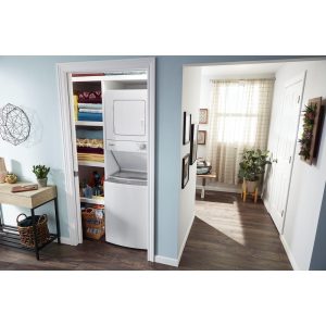 WHIRLPOOL WET4124HW 1.6 cu.ft, 120V/20A Electric Stacked Laundry Center with 6 Wash cycles and Wrinkle Shield - Image 34