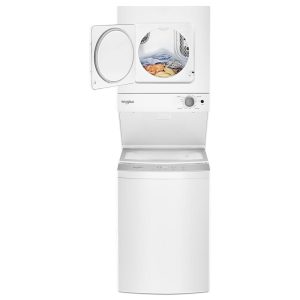 WHIRLPOOL WET4124HW 1.6 cu.ft, 120V/20A Electric Stacked Laundry Center with 6 Wash cycles and Wrinkle Shield - Image 33