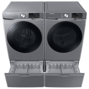 SAMSUNG WF45B6300AP 4.5 cu. ft. Large Capacity Smart Front Load Washer with Super Speed Wash in Platinum - Image 7