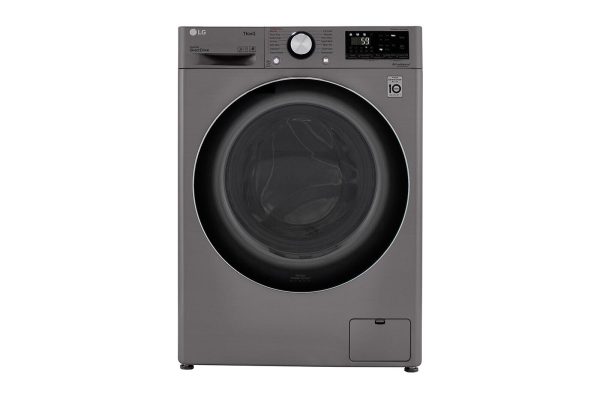 2.3 CF 24 IN COMPACT FROT LOAD WASHER DRYER COMBO  GRAPHITE STEEL