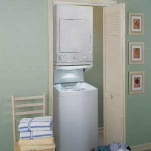 GE APPLIANCES DSKS433EBWW GE Spacemaker® 240V 3.6 cu. ft. Capacity Stationary Electric Dryer - Image 11
