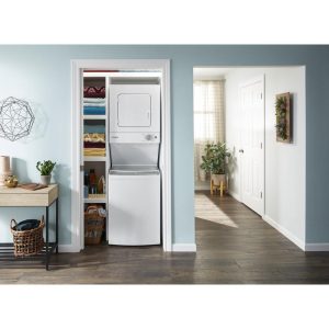 WHIRLPOOL WET4124HW 1.6 cu.ft, 120V/20A Electric Stacked Laundry Center with 6 Wash cycles and Wrinkle Shield - Image 40