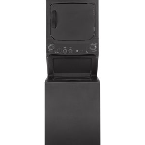 GE APPLIANCES GUD27ESPMDG GE Unitized Spacemaker® 3.8 cu. ft. Capacity Washer with Stainless Steel Basket and 5.9 cu. ft. Capacity Electric Dryer