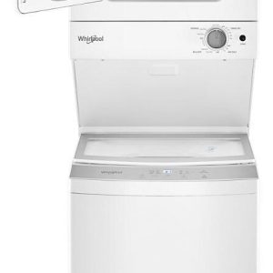 WHIRLPOOL WET4124HW 1.6 cu.ft, 120V/20A Electric Stacked Laundry Center with 6 Wash cycles and Wrinkle Shield - Image 62