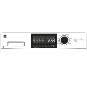 GE APPLIANCES GFQ14ESSNWW GE® 24" 2.4 cu. ft.Capacity Front Load Washer/Condenser Dryer Combo - Image 2